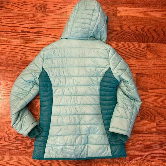 Free Country like new fleece trimmed puffer jacket Size 14 - Picture 5 of 5